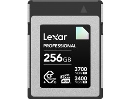 Lexar 256GB Professional DIAMOND CFexpress 4.0 Type B Memory Card LEXAR LCXEXD4256G-RNENG